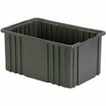 Lewisbins LEWISBins Divider Box NDC2080 16-1/2" x 10-7/8" x 8", Gray NDC2080  Grey